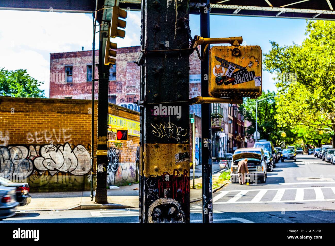 Streets of Dumbo New York Stock Photo