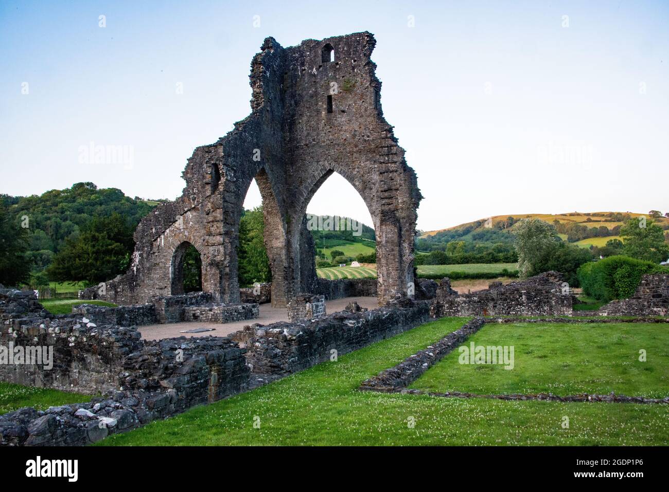 Talley Abbey, (Welsh: Abaty Talyllychau). Carmarthenshire, Wales. UK Stock Photo