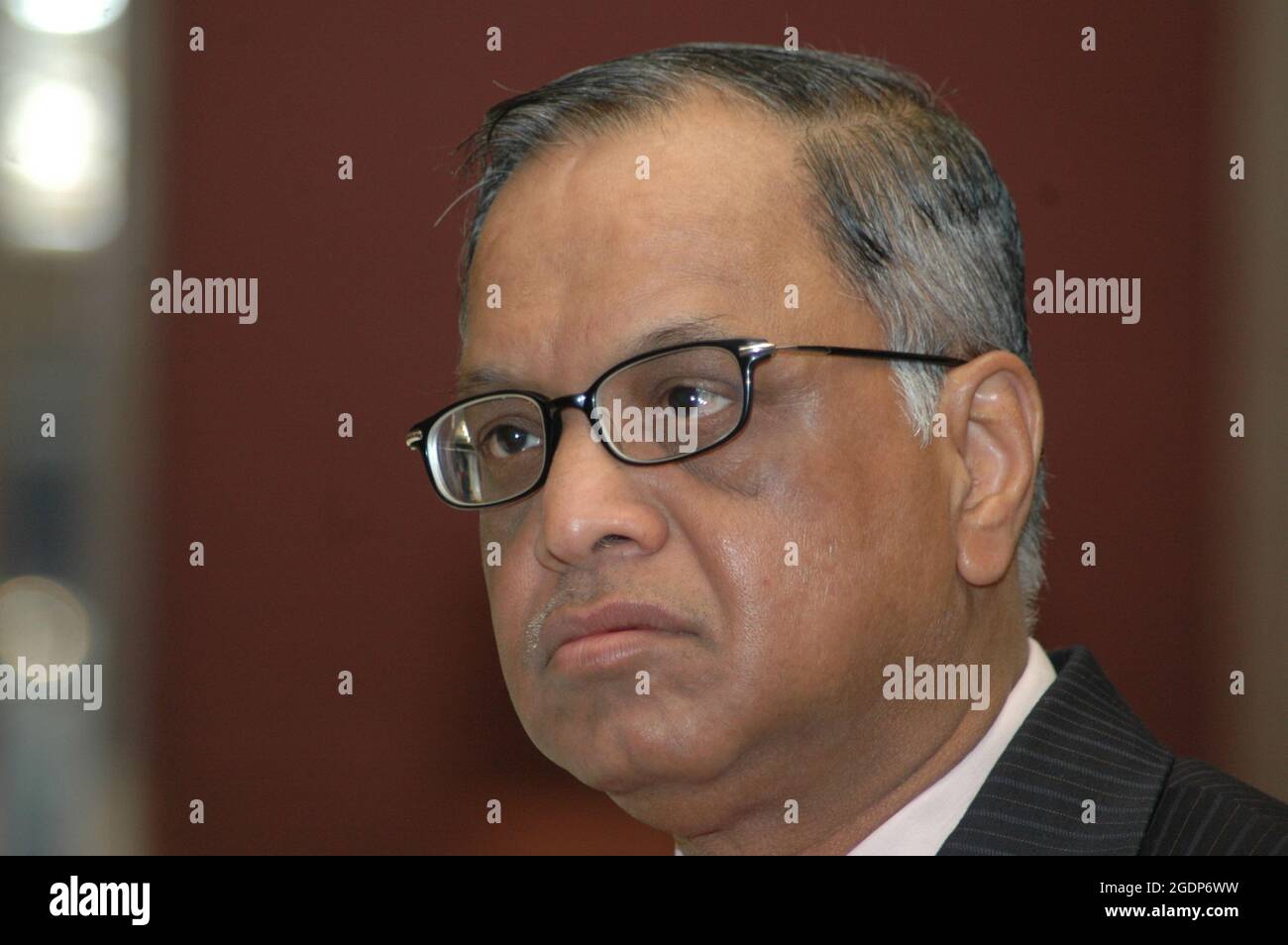 N.R. Narayana Murthy is an Indian billionaire businessman and is the founder of Infosys. He has been the chairman, chief executive officer, president, Stock Photo