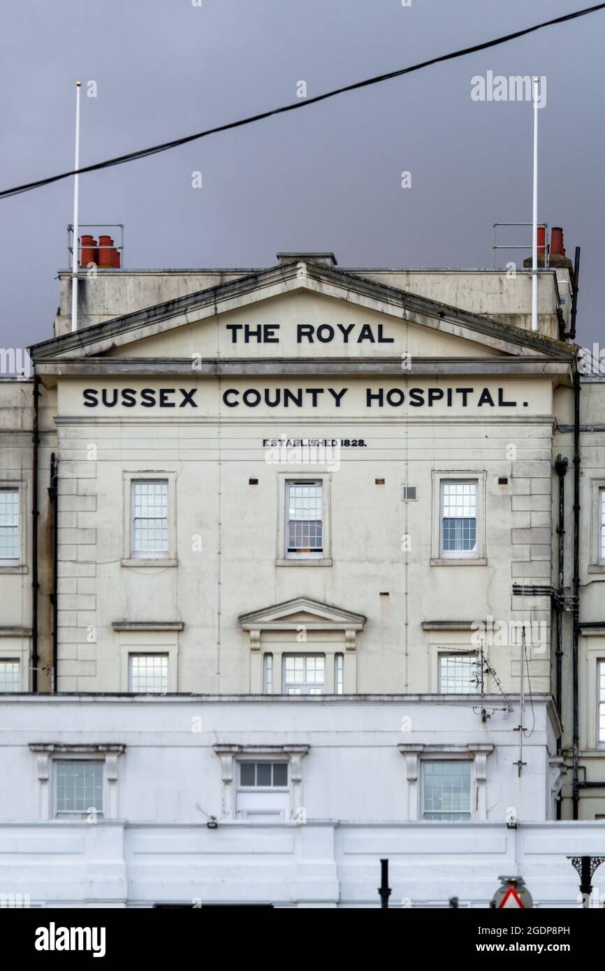The Sussex County Hospital, Brighton, East Sussex, UK Stock Photo Alamy