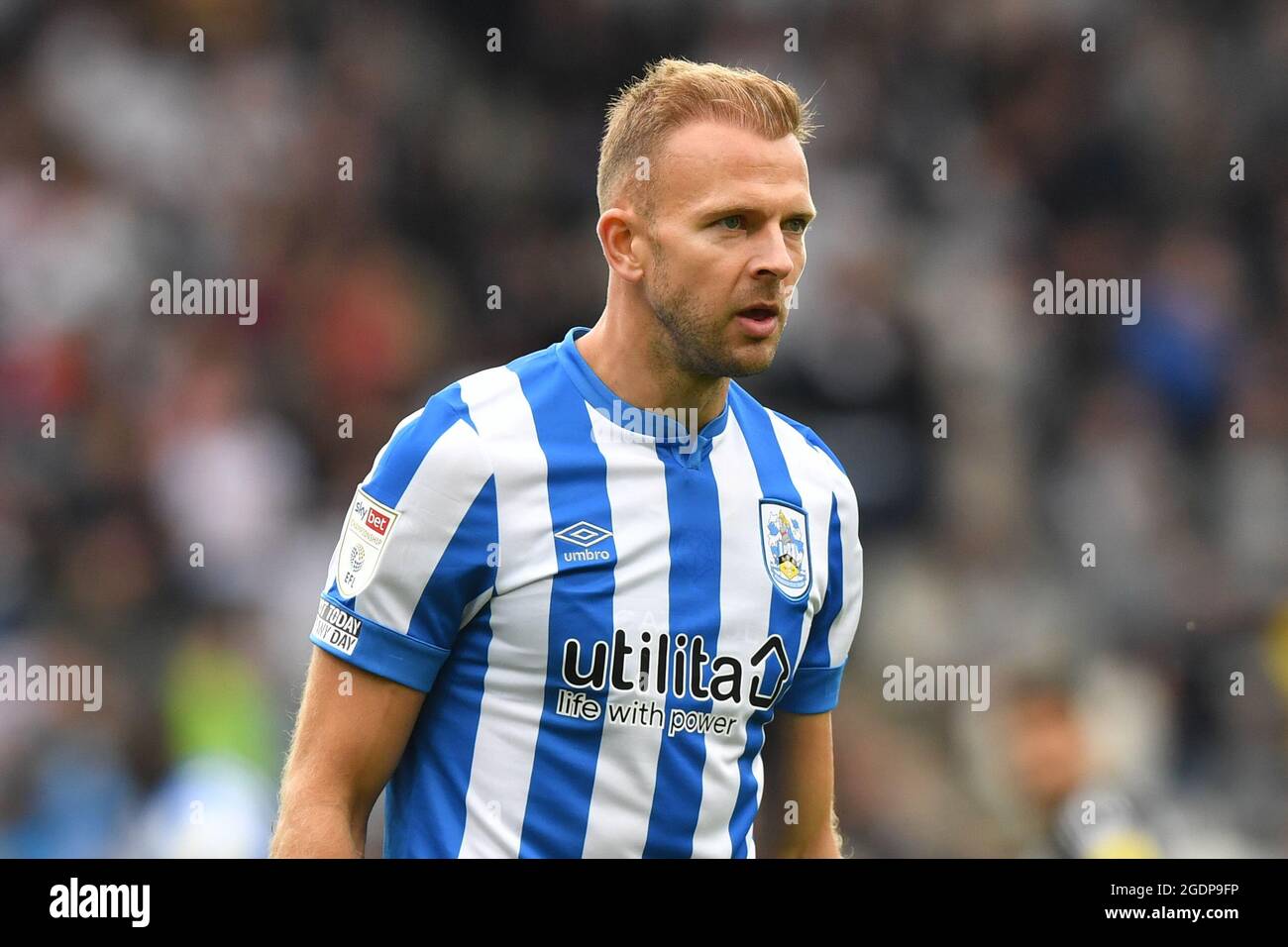 Jordan Rhodes #9 of Huddersfield Town during the game Stock Photo - Alamy