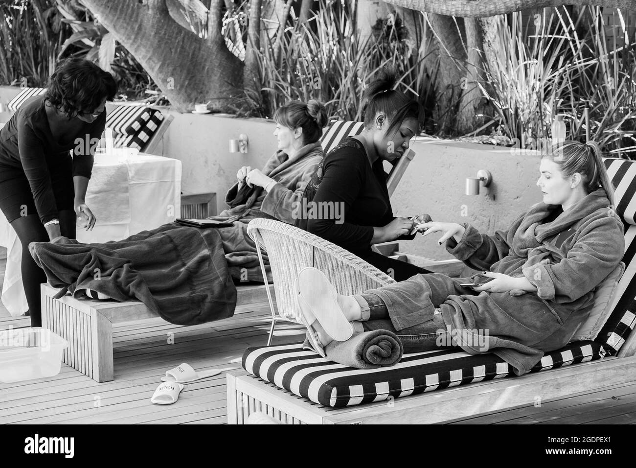 JOHANNESBURG, SOUTH AFRICA Jan 05, 2021 A view of young females in