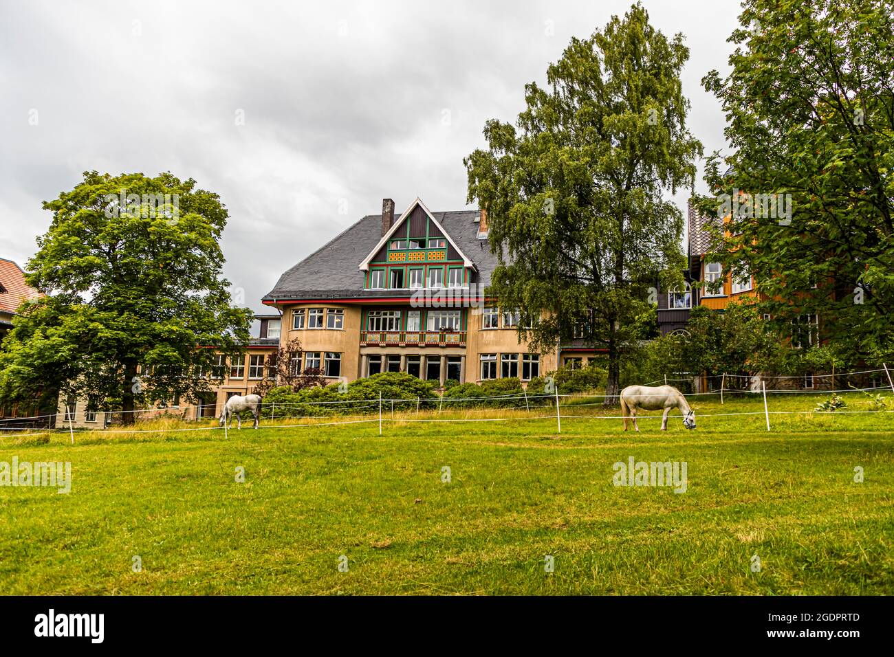 Clinic Dr. Barner in Braunlage, Germany Stock Photo Alamy