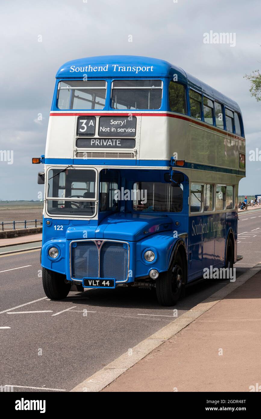 Restored Associated Equipment Company AEC Routemaster bus in pristine