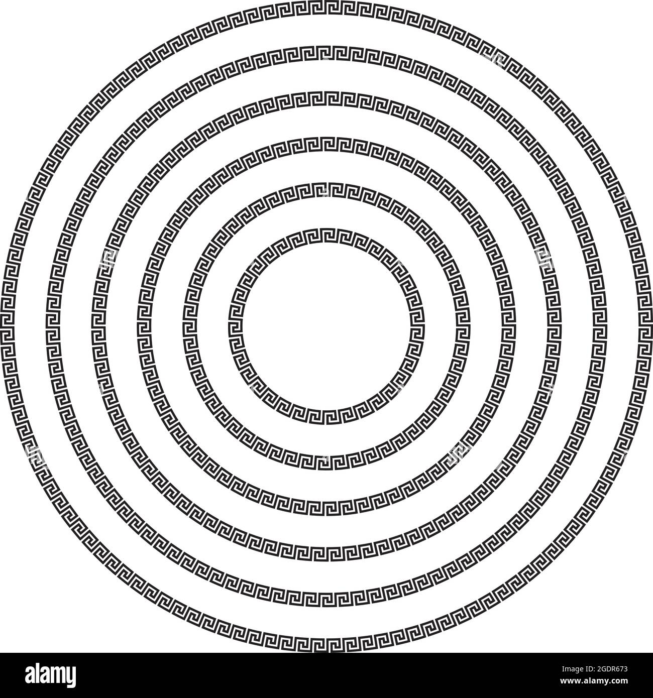 Greek key design border hi-res stock photography and images - Alamy