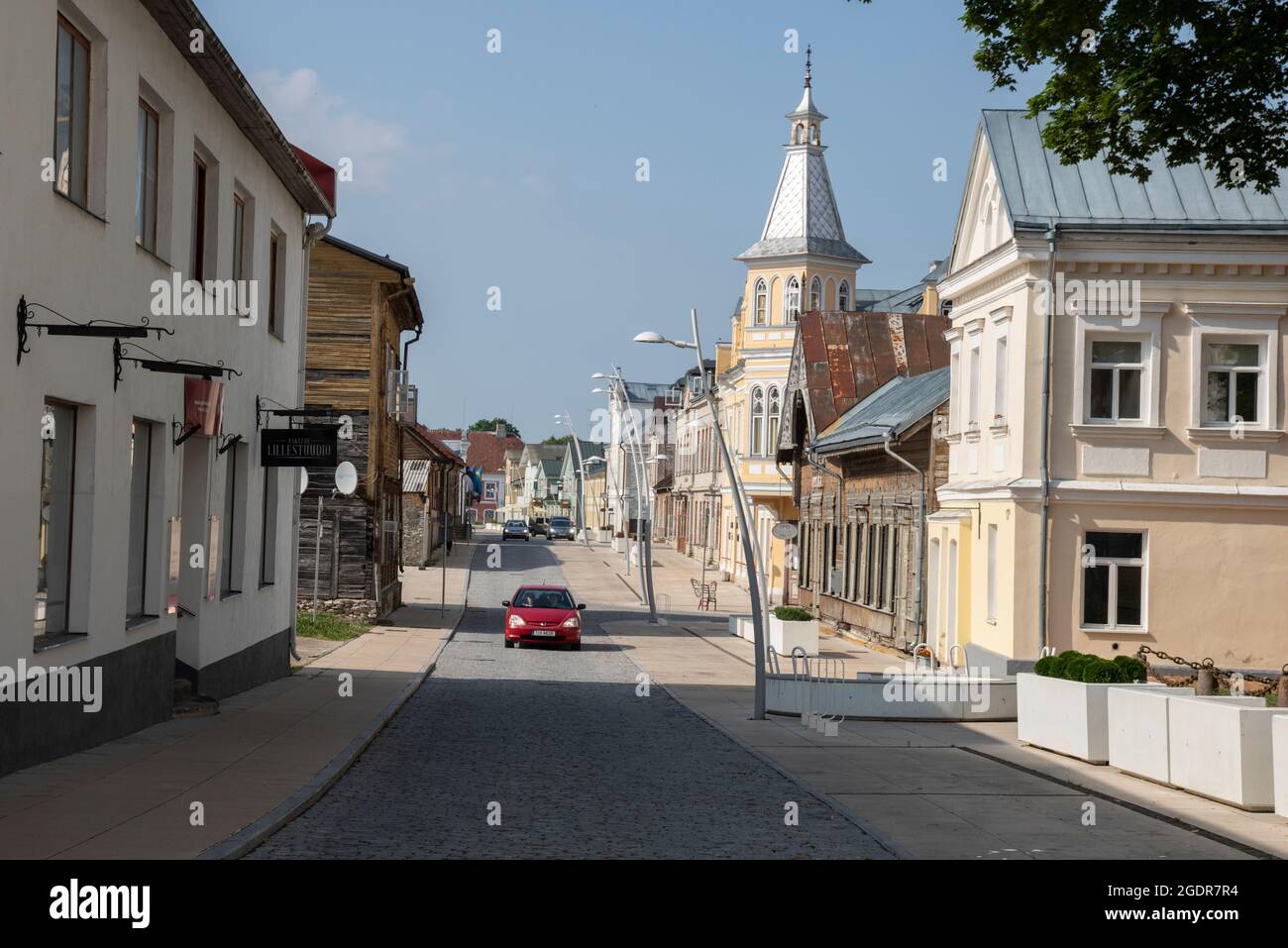 Rakvere, a town in Estonia Stock Photo