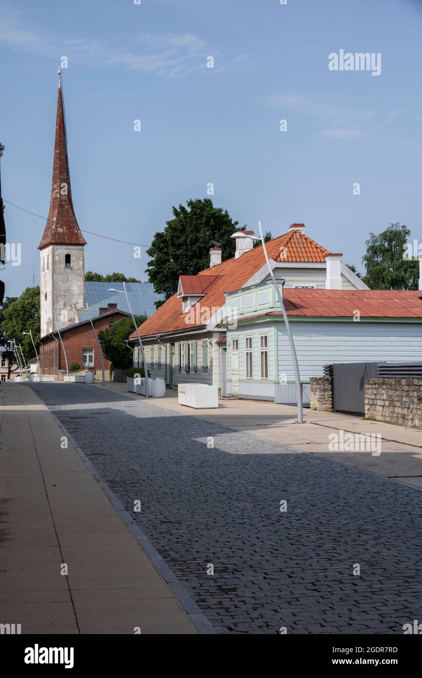 Rakvere, a town in Estonia Stock Photo