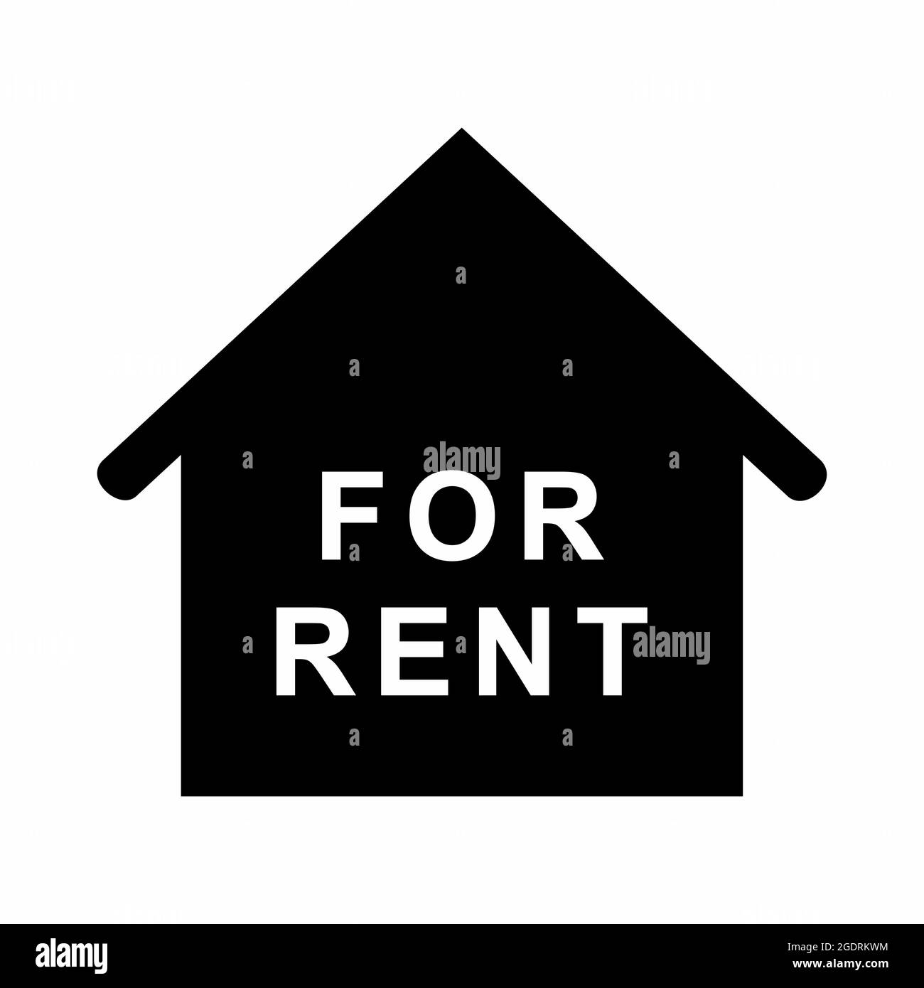 vector-graphic-of-for-rent-house-black-style-simple-illustration-editable-stroke-design