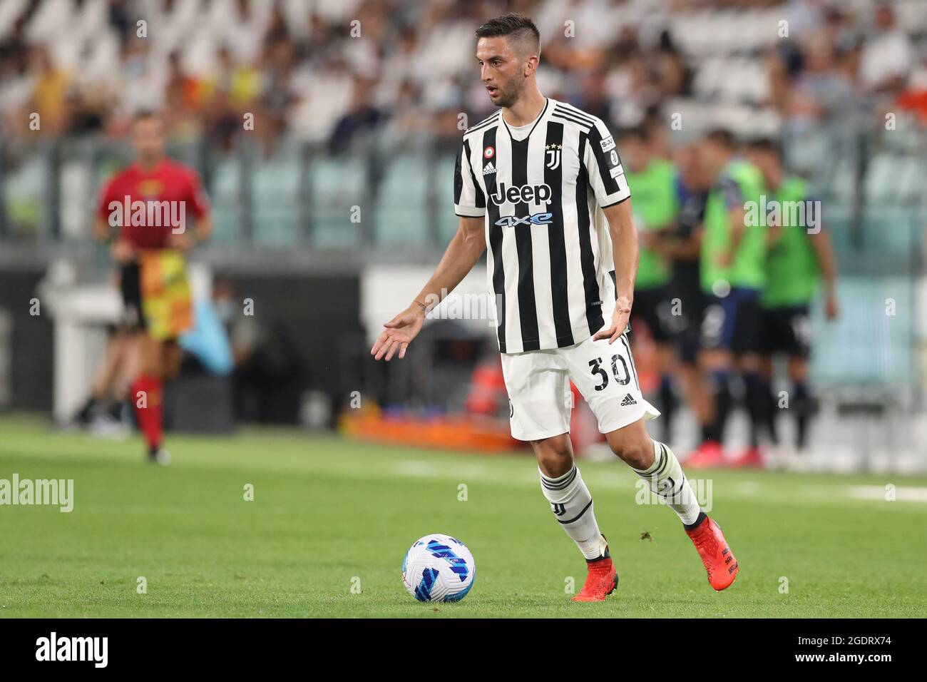 Turin, Italy, 14th August 2021. Rodrigo Bentancur of Juventus during the Pre Season Friendly match at Allianz Stadium, Turin. Picture credit should read: Jonathan Moscrop / Sportimage Stock Photo