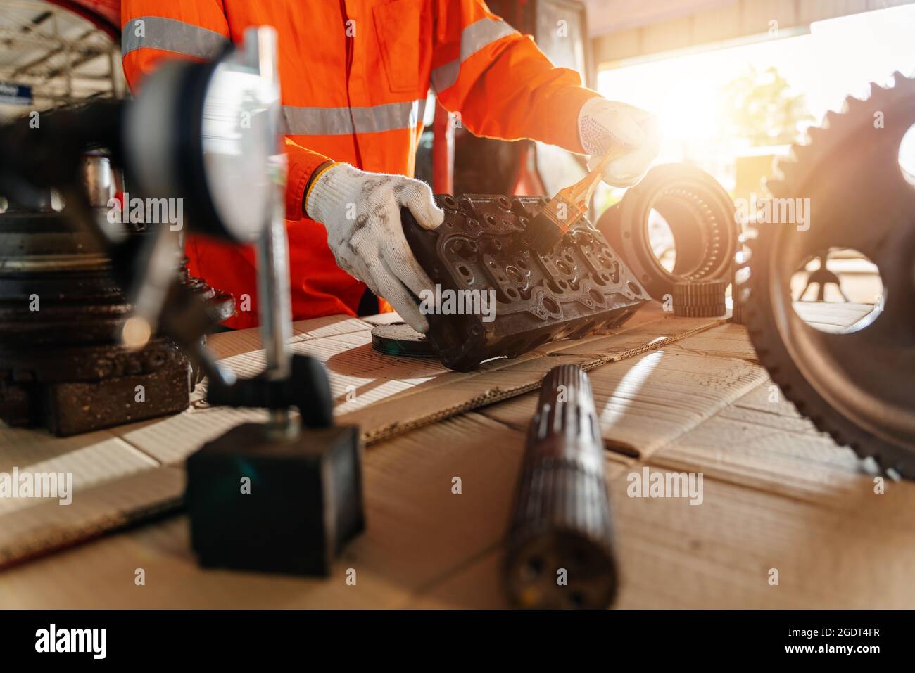 Maintenance of equipment hires stock photography and images Alamy