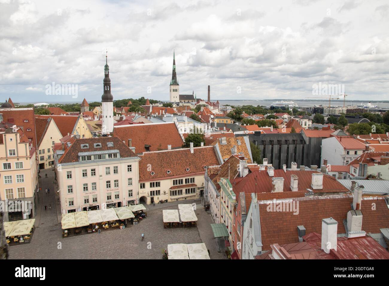 Tallinn old town, Estonia Stock Photo