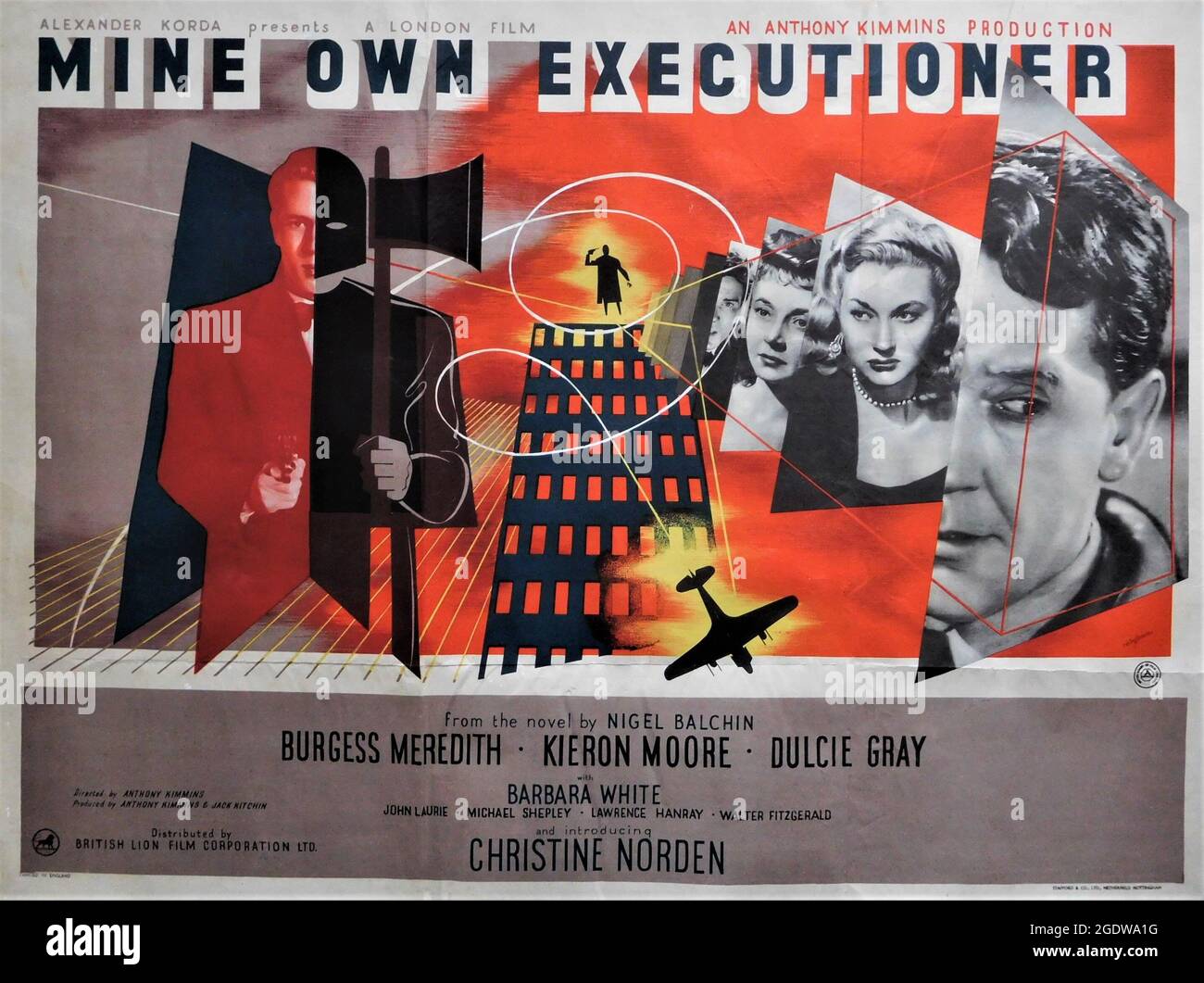 Original Release British Quad Poster with Artwork by VICTOR REINGANUM