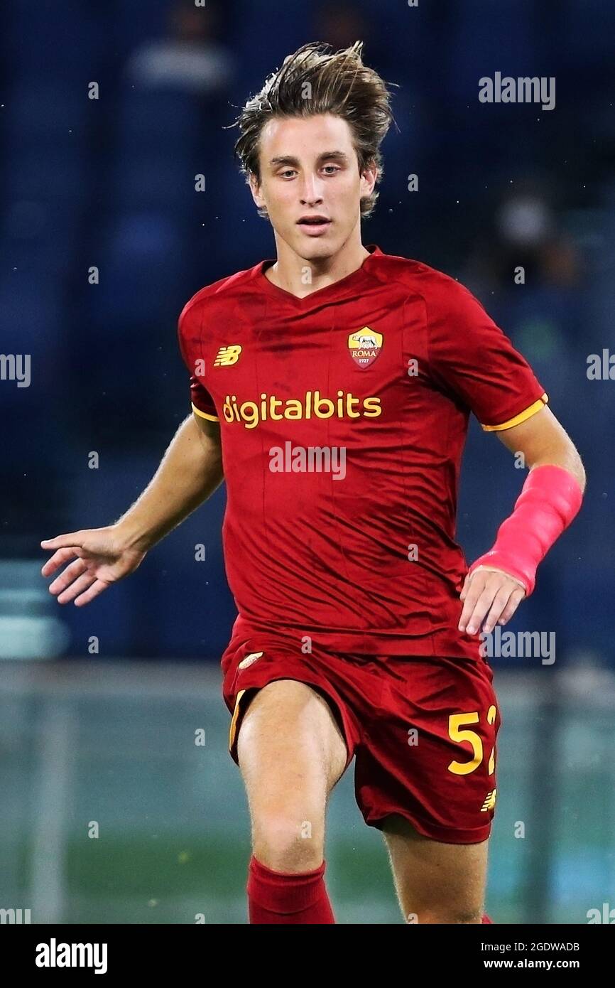 Roma Itália 2023 Edoardo Bove Roma Ação Durante Jogo Futebol — Fotografia  de Stock Editorial © m.iacobucci.tiscali.it #653886450