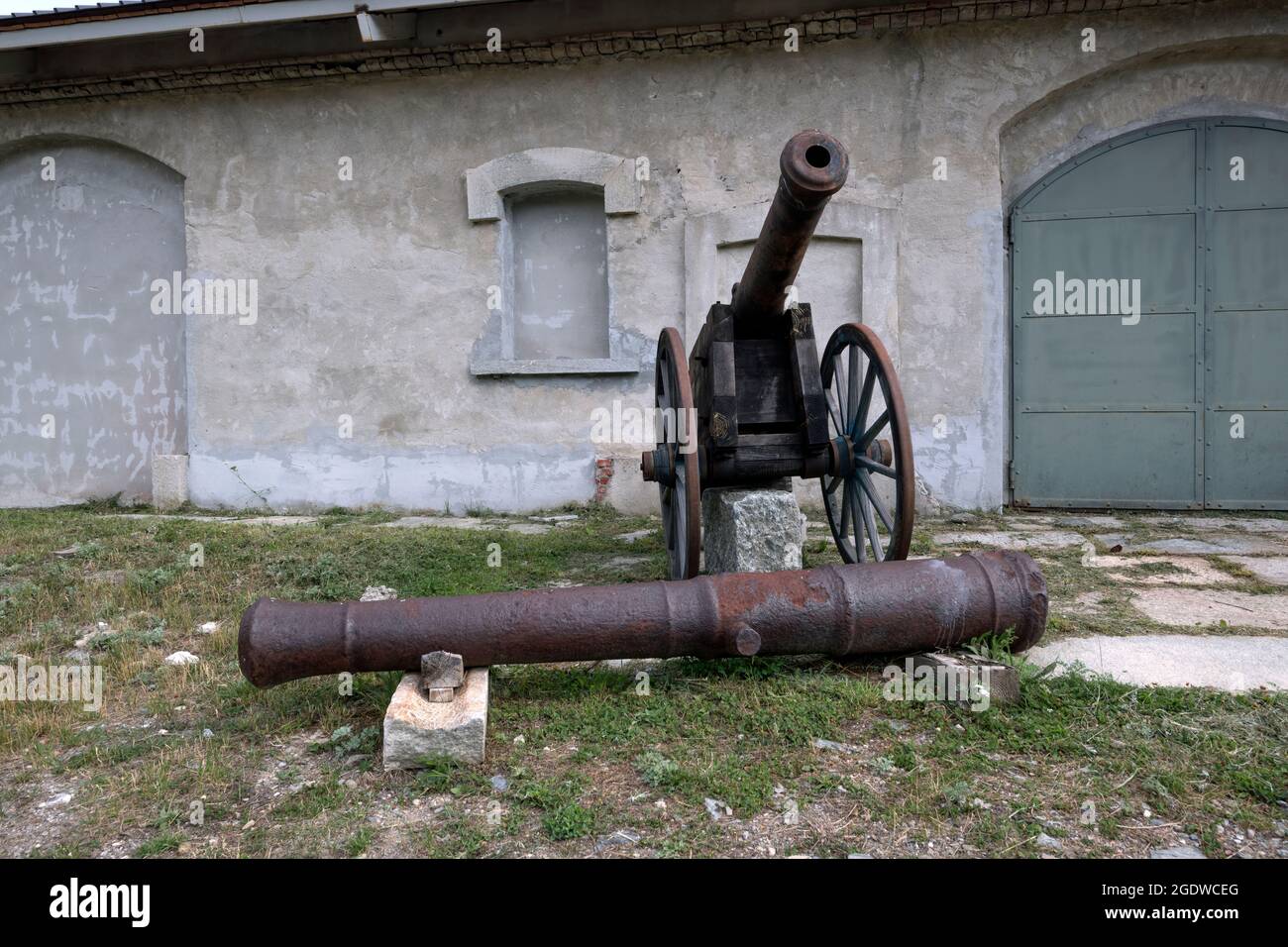 historical setting, Bramafam fort, Bardonecchia (To), Italy Stock Photo
