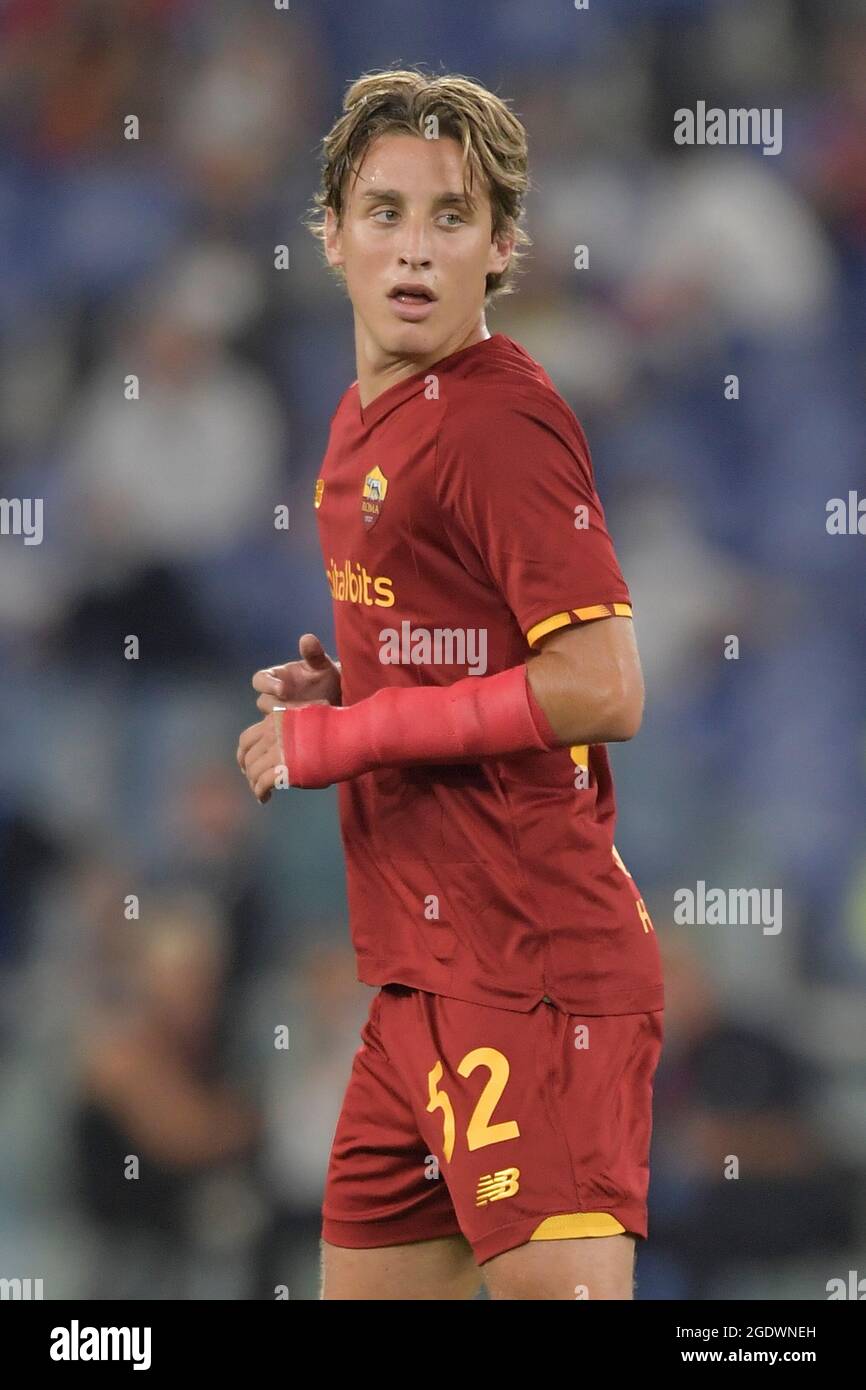 Roma Itália 2023 Edoardo Bove Roma Ação Durante Jogo Futebol — Fotografia de Stock Editorial © m.iacobucci.tiscali.it #653886450