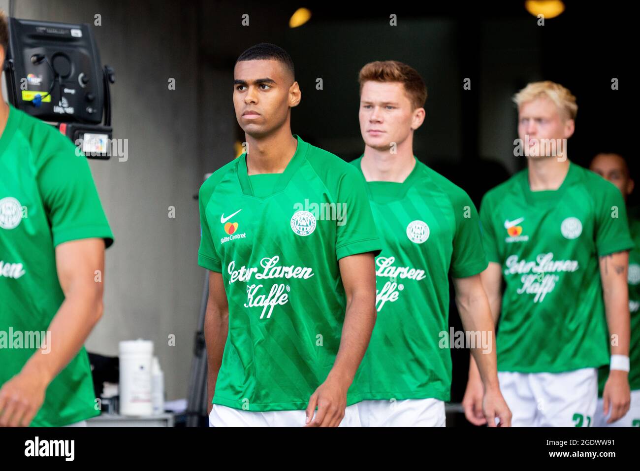 Viborg Denmark 13th August 21 Daniel Anyembe 24 Of Viborg Ff Enters The Pitch For The 3f Superliga Match Between Viborg Ff And Randers Fc At Energy Viborg Arena In Viborg Photo Viborg Denmark 13th August 21 Daniel Anyembe 24 Of Viborg Ff Enters The Pitch For The 3f Superliga Match Between Viborg Ff And Randers Fc At Energy Viborg Arena In Viborg Photo