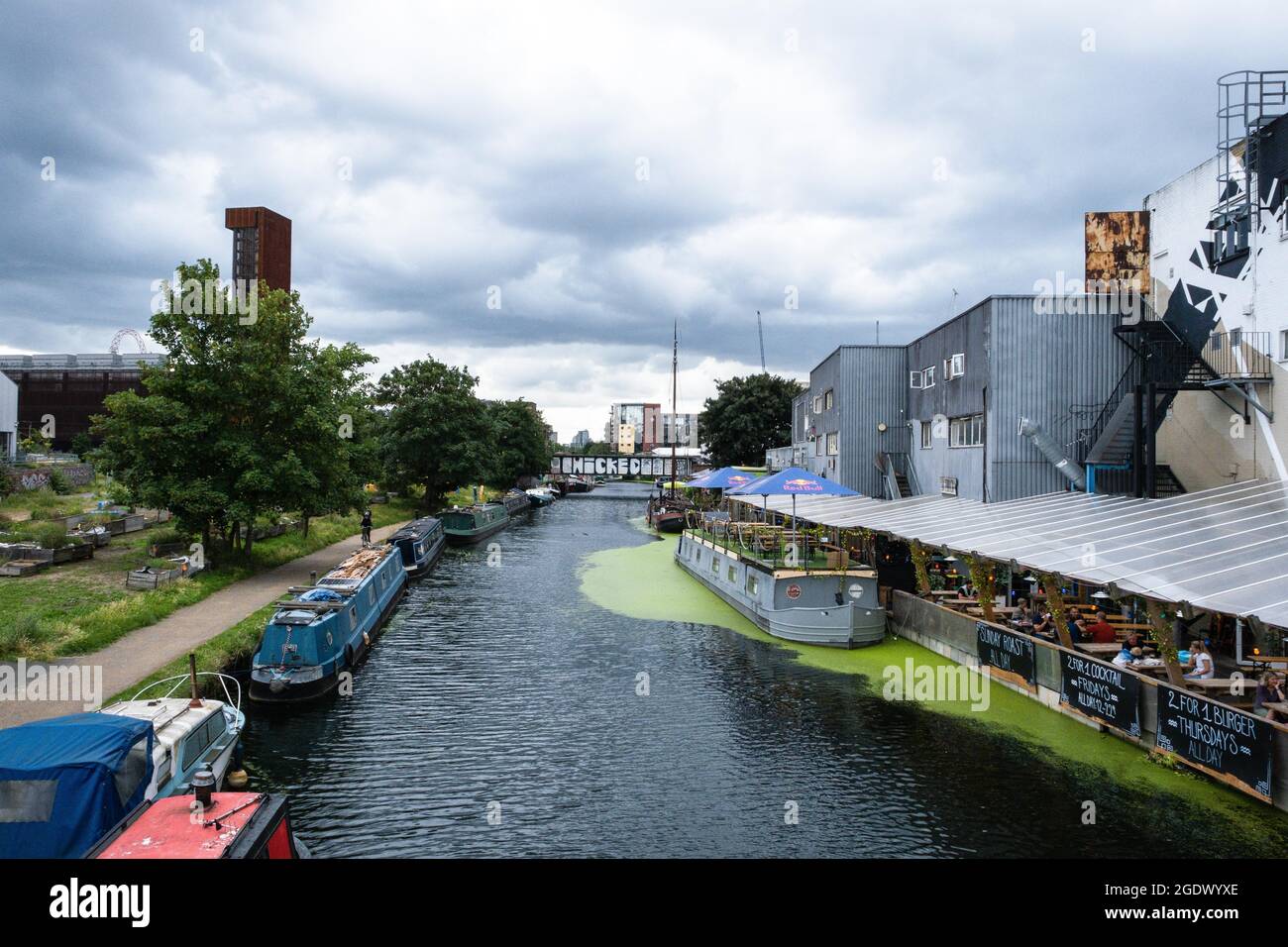 Hackney wick canal london hires stock photography and images Alamy