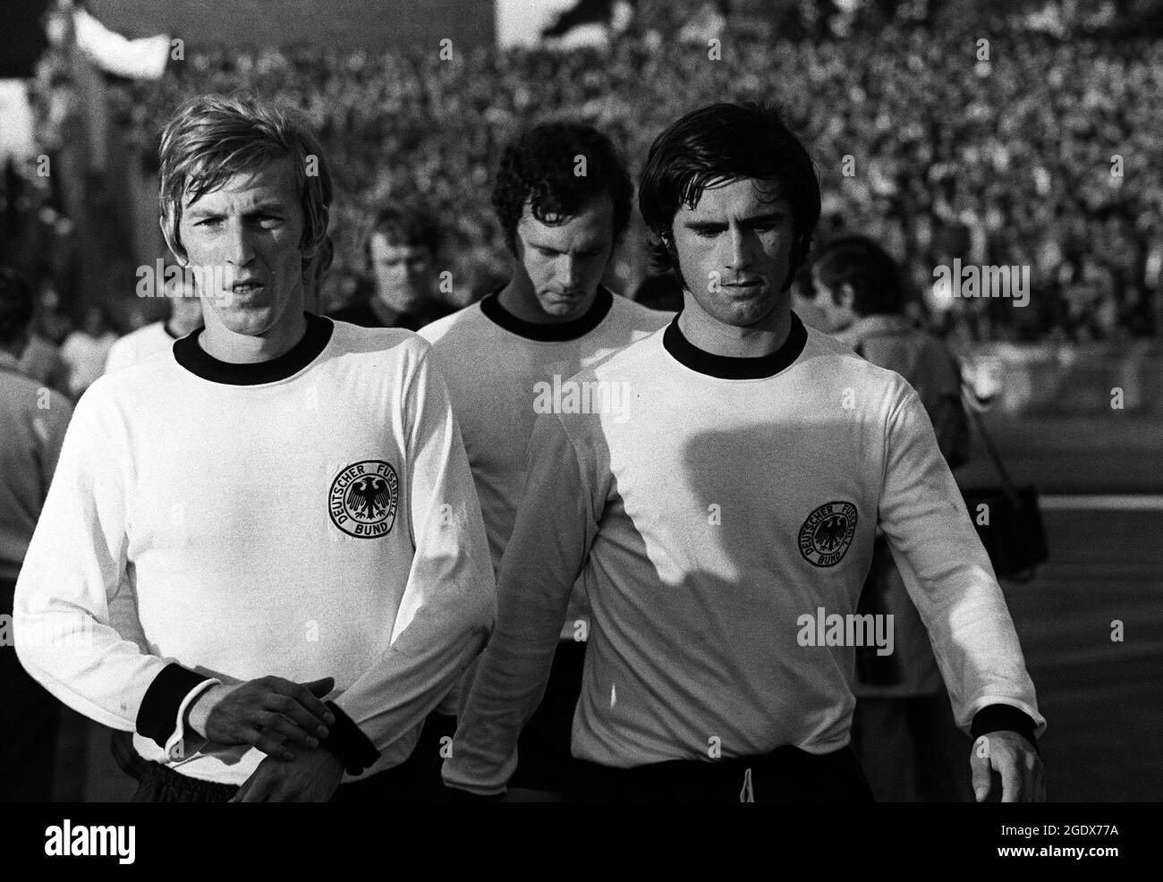 FILE PICTURE: 15th August 2021. Football legend Gerd Mueller has died at  the age of 75. Football legend Gerd MUELLER died at the age of 75. Archive  photo; The German national players