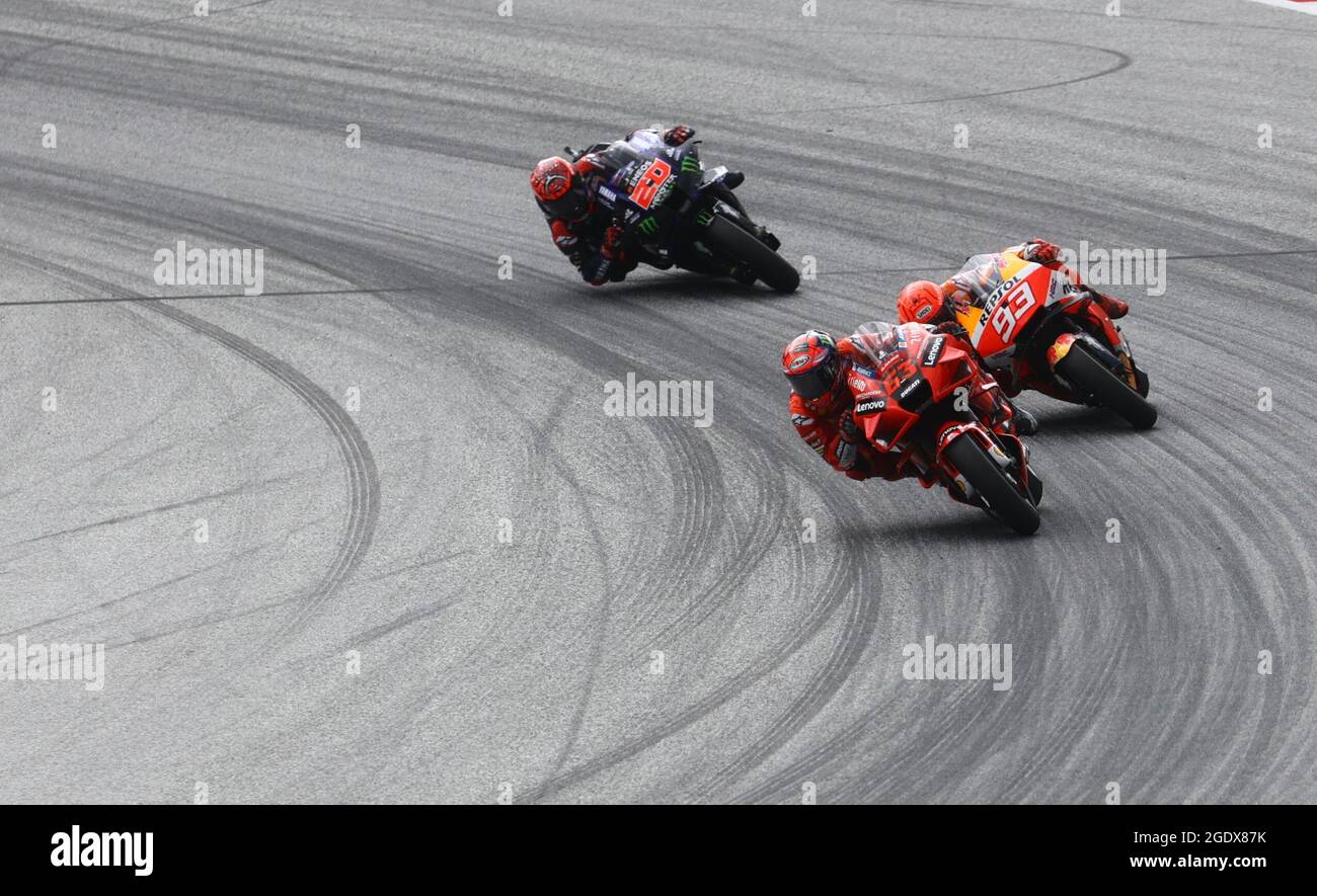 MotoGP - Austrian Grand Prix - Red Bull Ring, Spielberg, Austria - August  15, 2021 Ducati Lenovo Team's Francesco