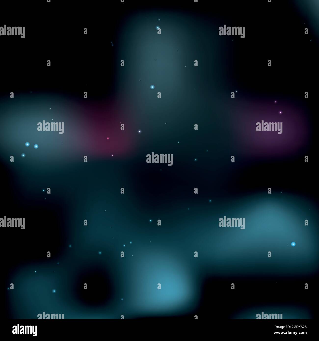 Abstract background is a space with stars. Vector illustration Stock