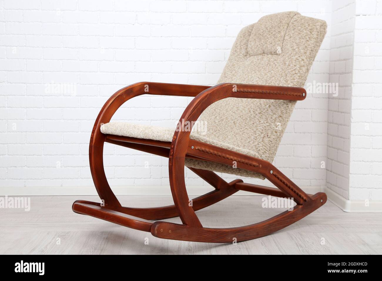 Rocking chair on wood floor new arrivals