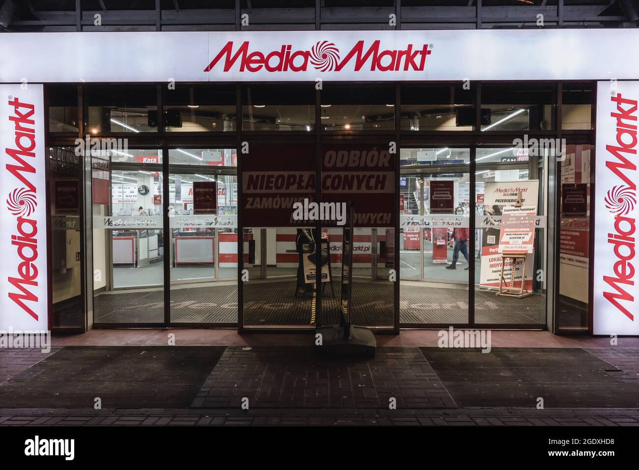 MediaMarkt - Media Markt storefront in Eindhoven NL - Media Markt is a  German multinational chain of consumer electronics stores with over 1000  stores Stock Photo - Alamy