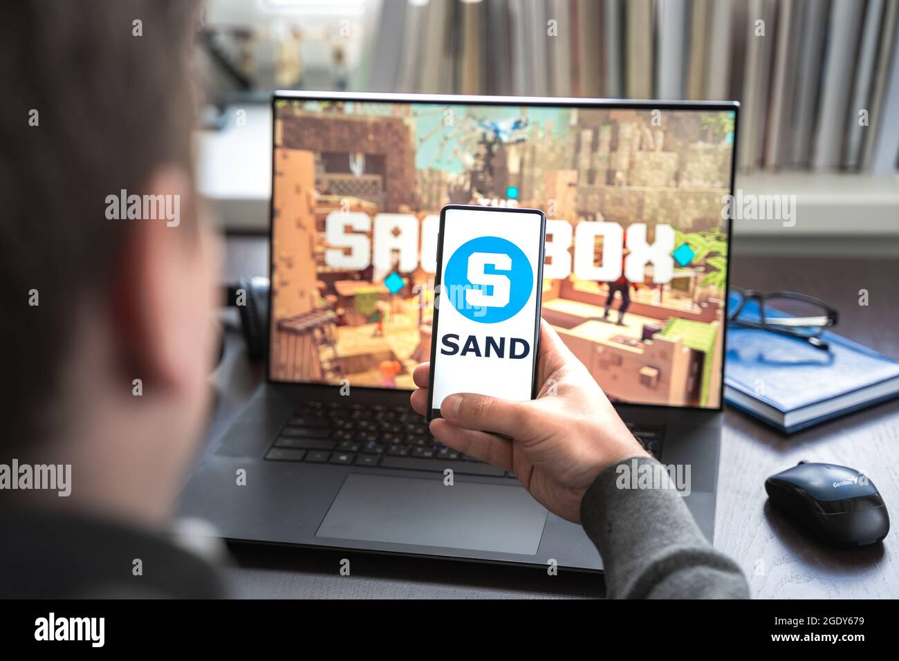 The sandbox nft hi-res stock photography and images - Alamy