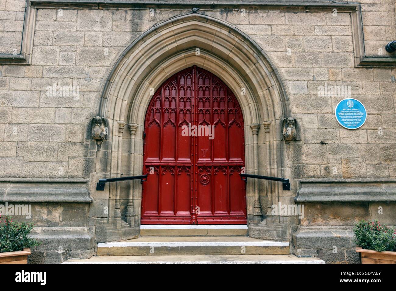 Mill Hill Chapel. City Square, Leeds, West Yorkshire, U.K Stock Photo