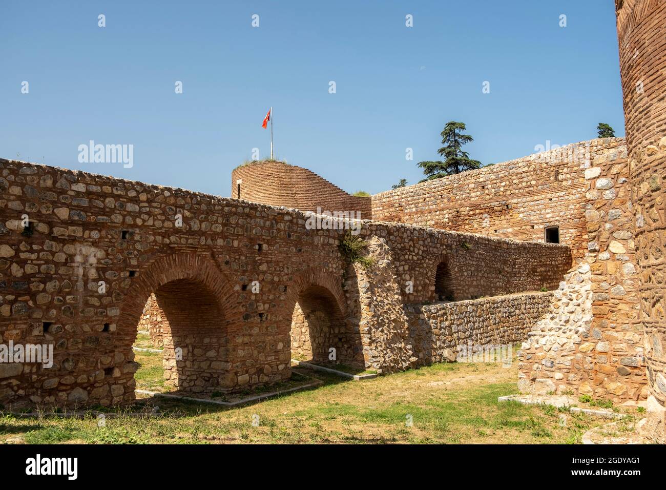 İznik is such a historical and an ancient city that one may characterize it is an open air museum. visit date 01 July 2021 Stock Photo