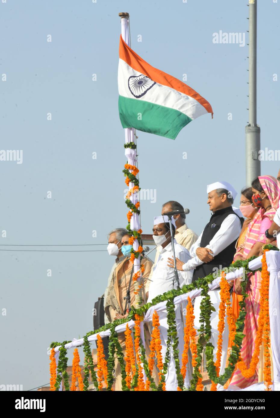 Independence Day Images Flag Hoisting