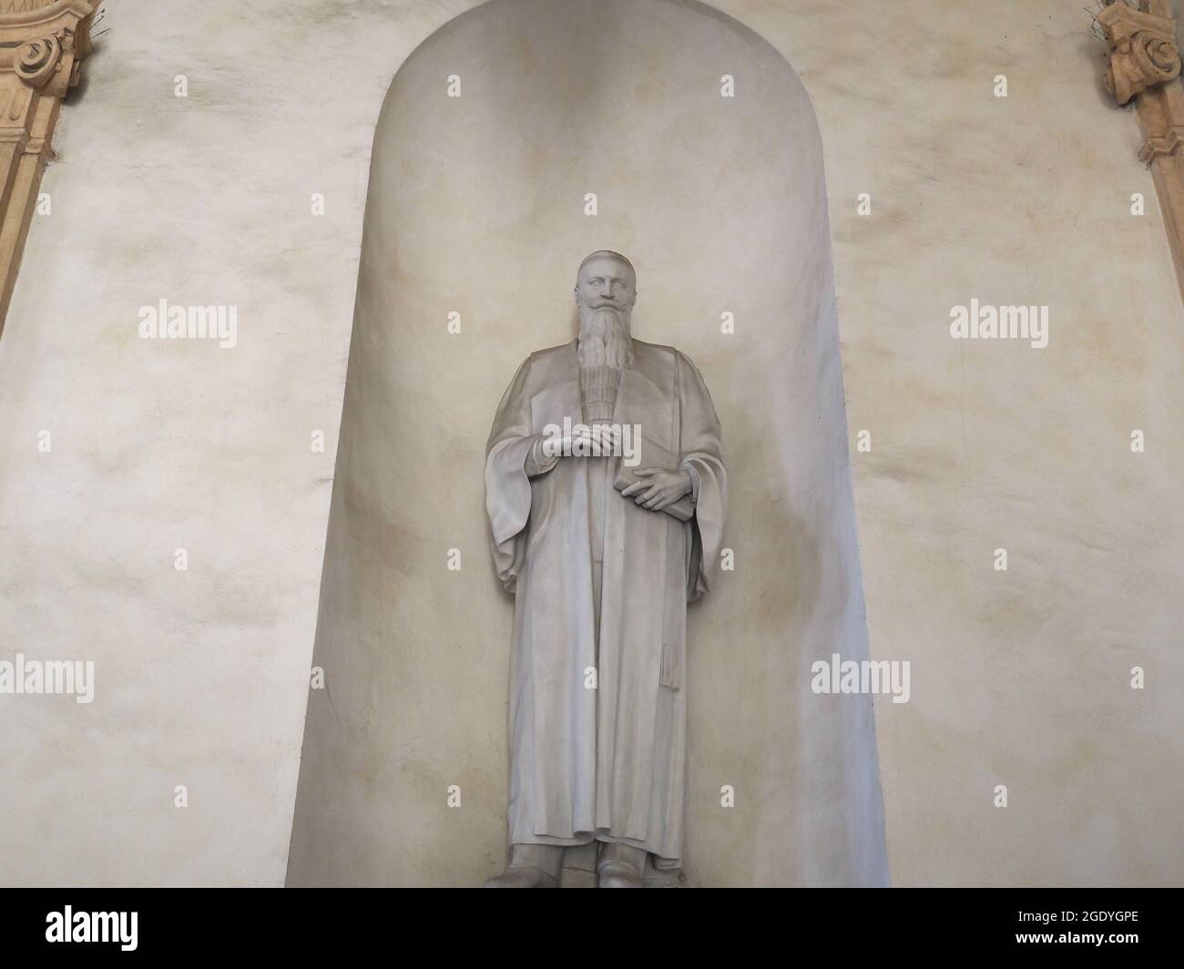 TURIN, ITALY - CIRCA AUGUST 2021: Statue of Francesco Ruffini at Turin ...