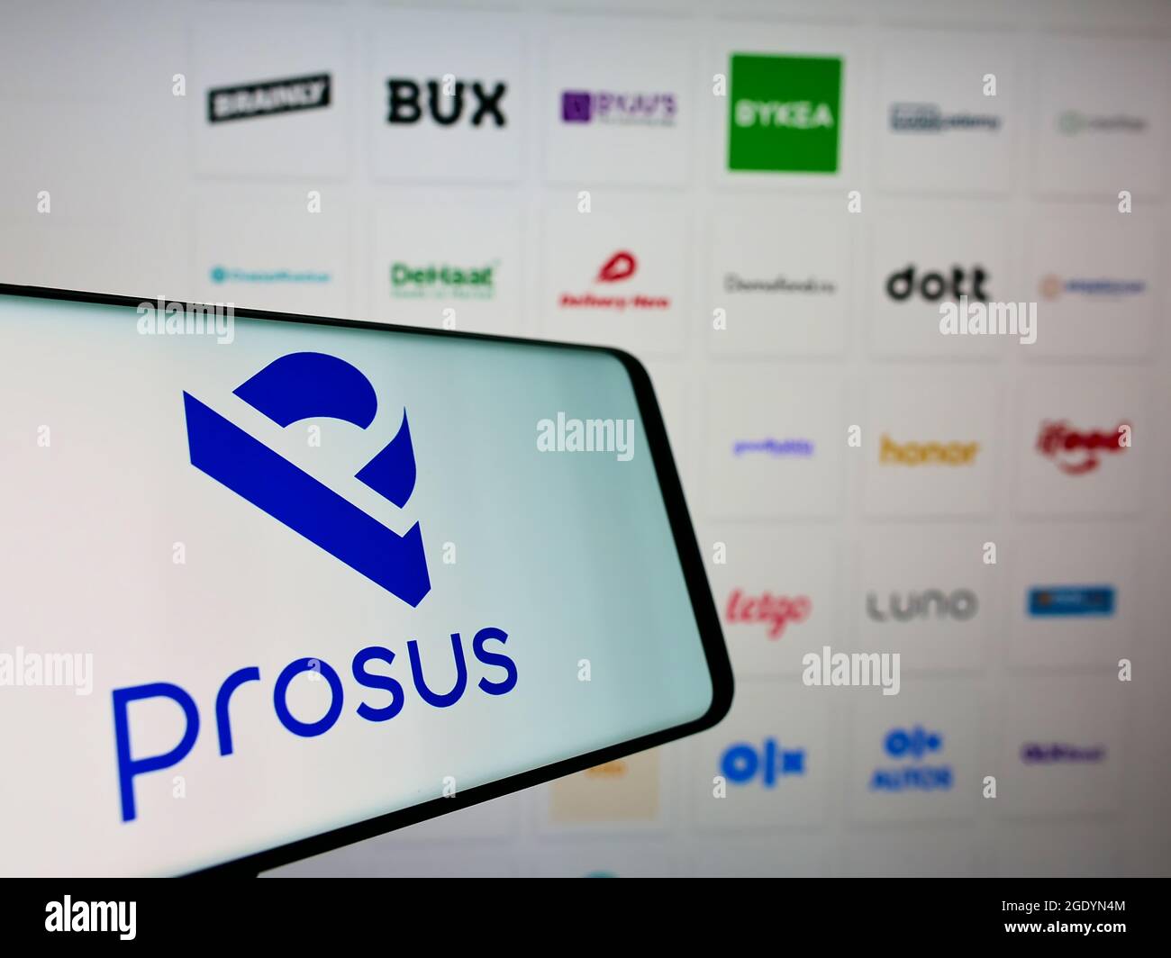 Prosus logo hi-res stock photography and images - Alamy