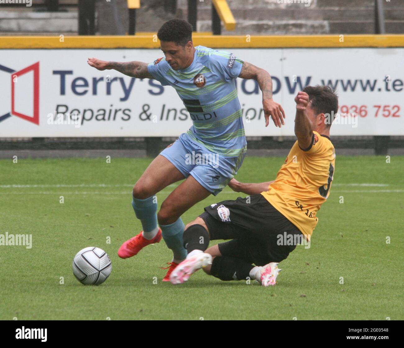 Southport Fc Home Matches Stock Photo Alamy