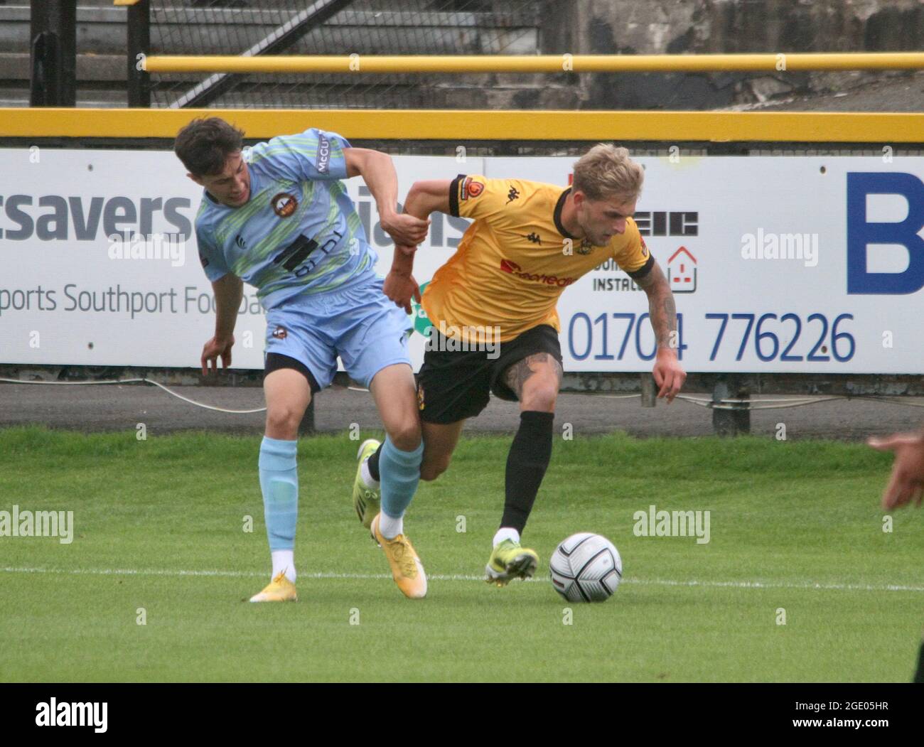 Southport Fc Home Matches Stock Photo Alamy