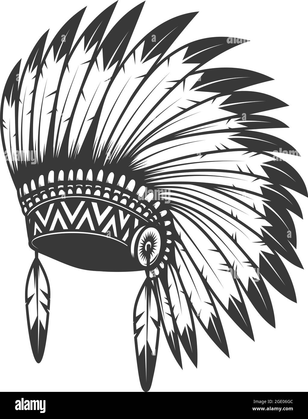 Traditional native american art Black and White Stock Photos & Images ...