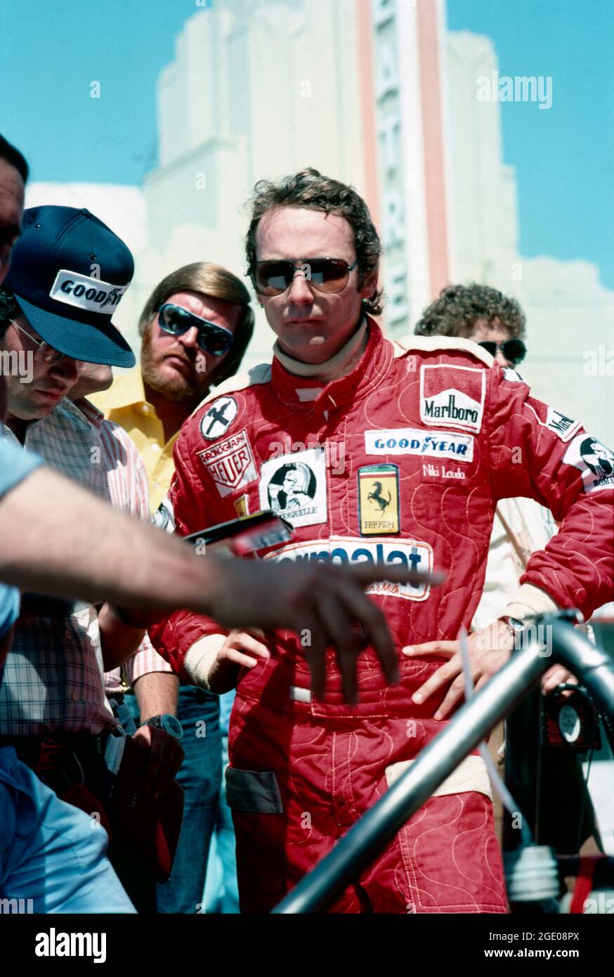 Niki Lauda. 1976 United States Grand Prix West Stock Photo - Alamy