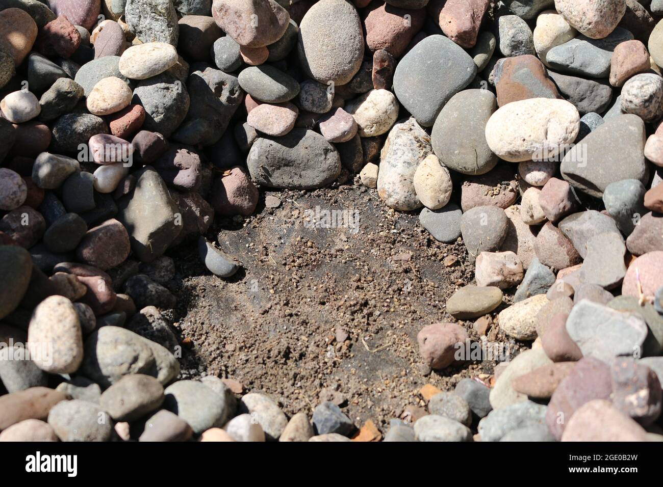 Small round rocks hi-res stock photography and images - Alamy