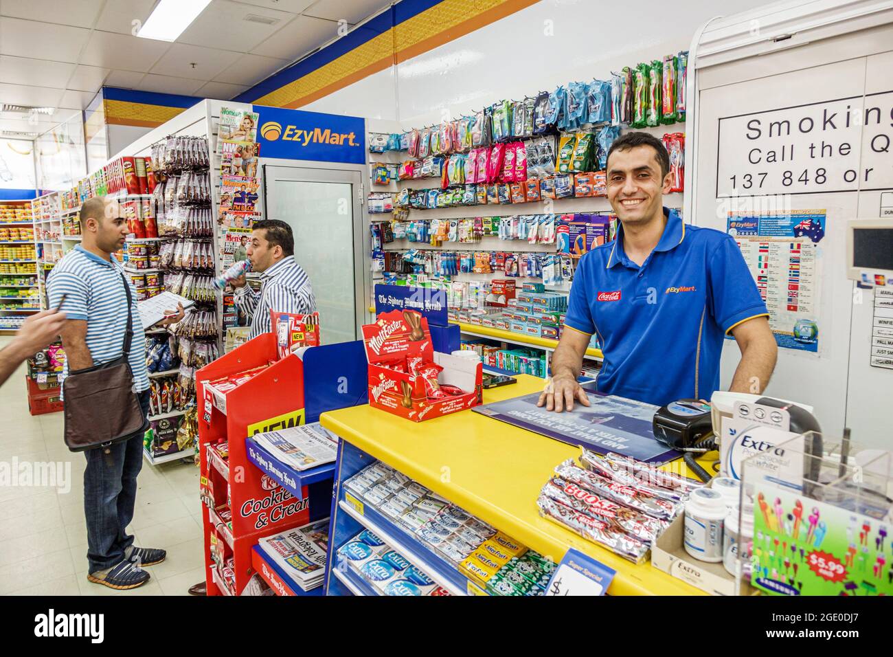 Ezymart Convenience Store Interior Inside Hi Res Stock Photography And