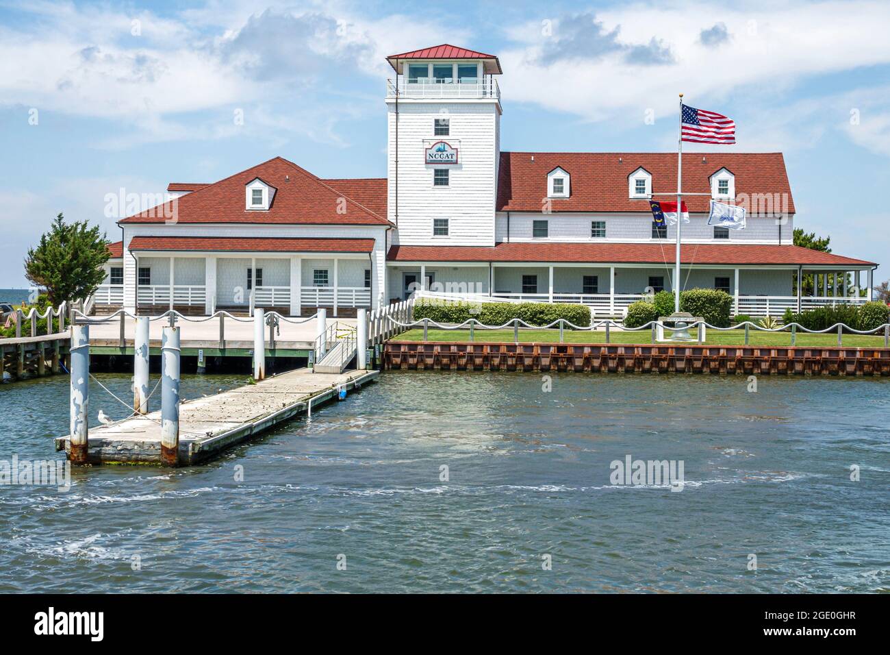 North Carolina Silver Lake Ocracoke Island harbor NCCAT,Center for the