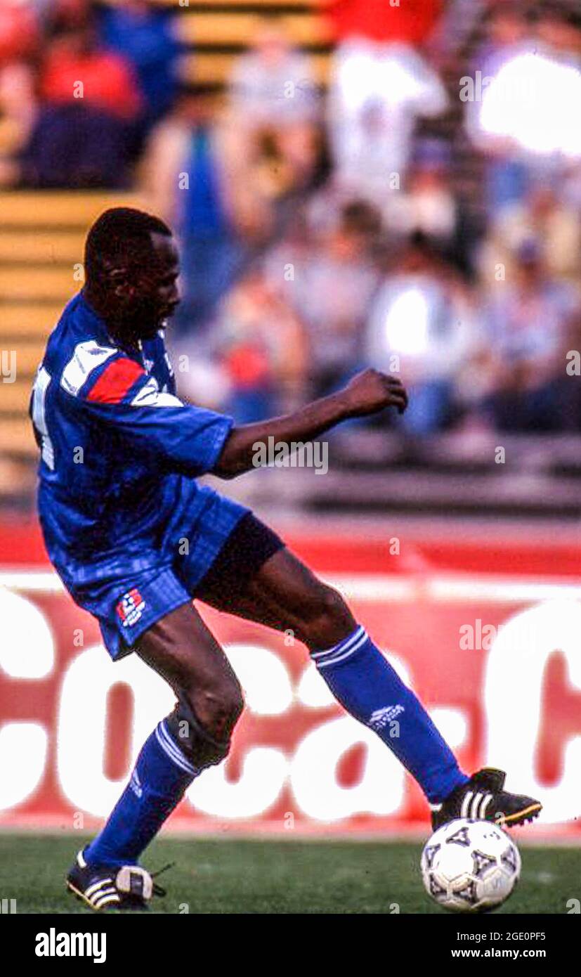 Jean Harbor in action for the USA National team Stock Photo - Alamy