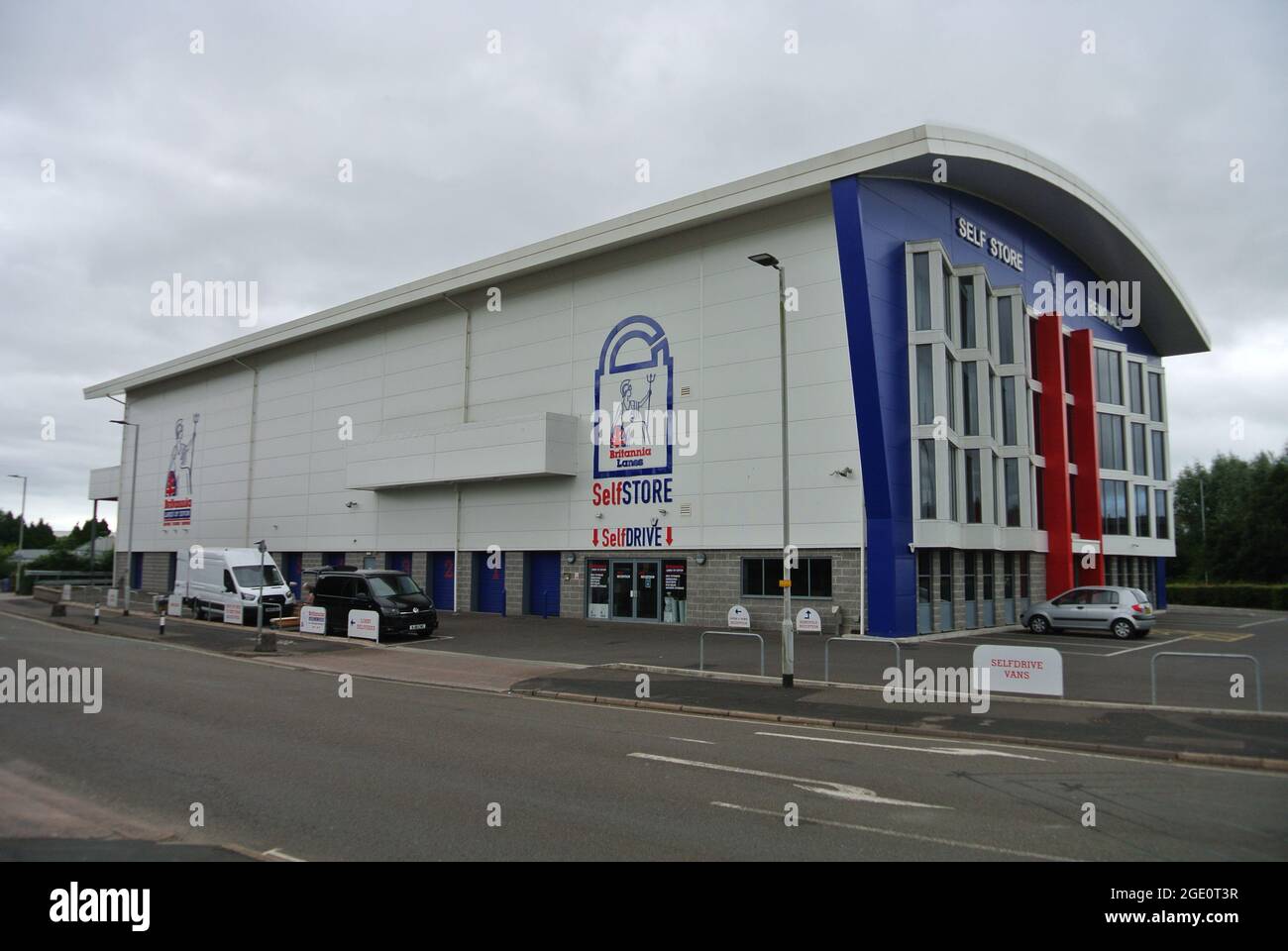 Britannia Lanes of Devon self storage building, Marsh Barton, Exeter