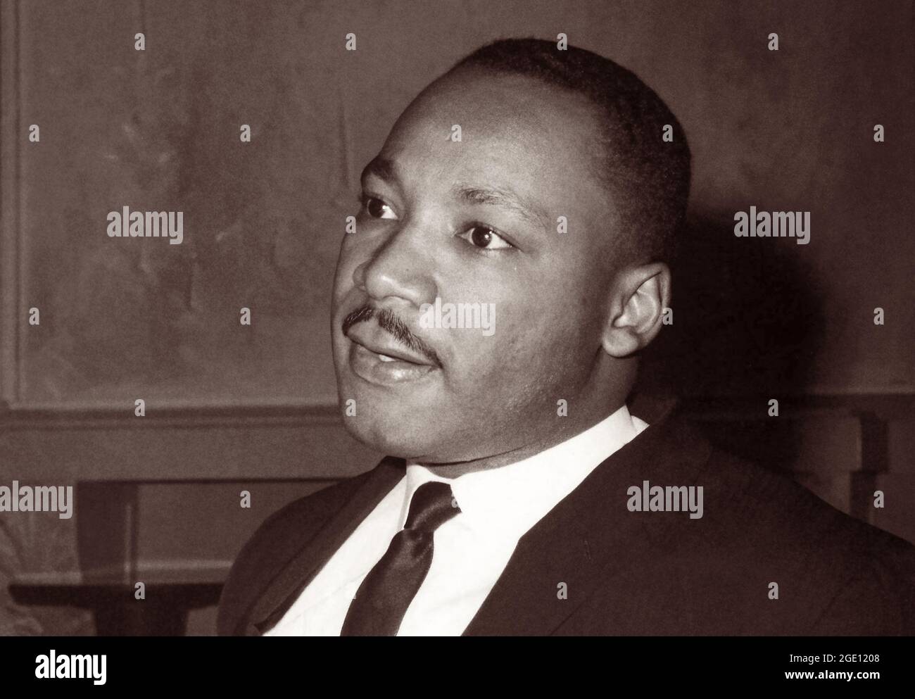 Martin Luther King, Jr. in 1963. (USA) Stock Photo