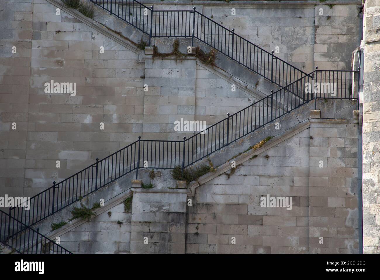 Jacob's Ladder flights of steps Military Road, Ramsgate Kent, England, UK Stock Photo Alamy