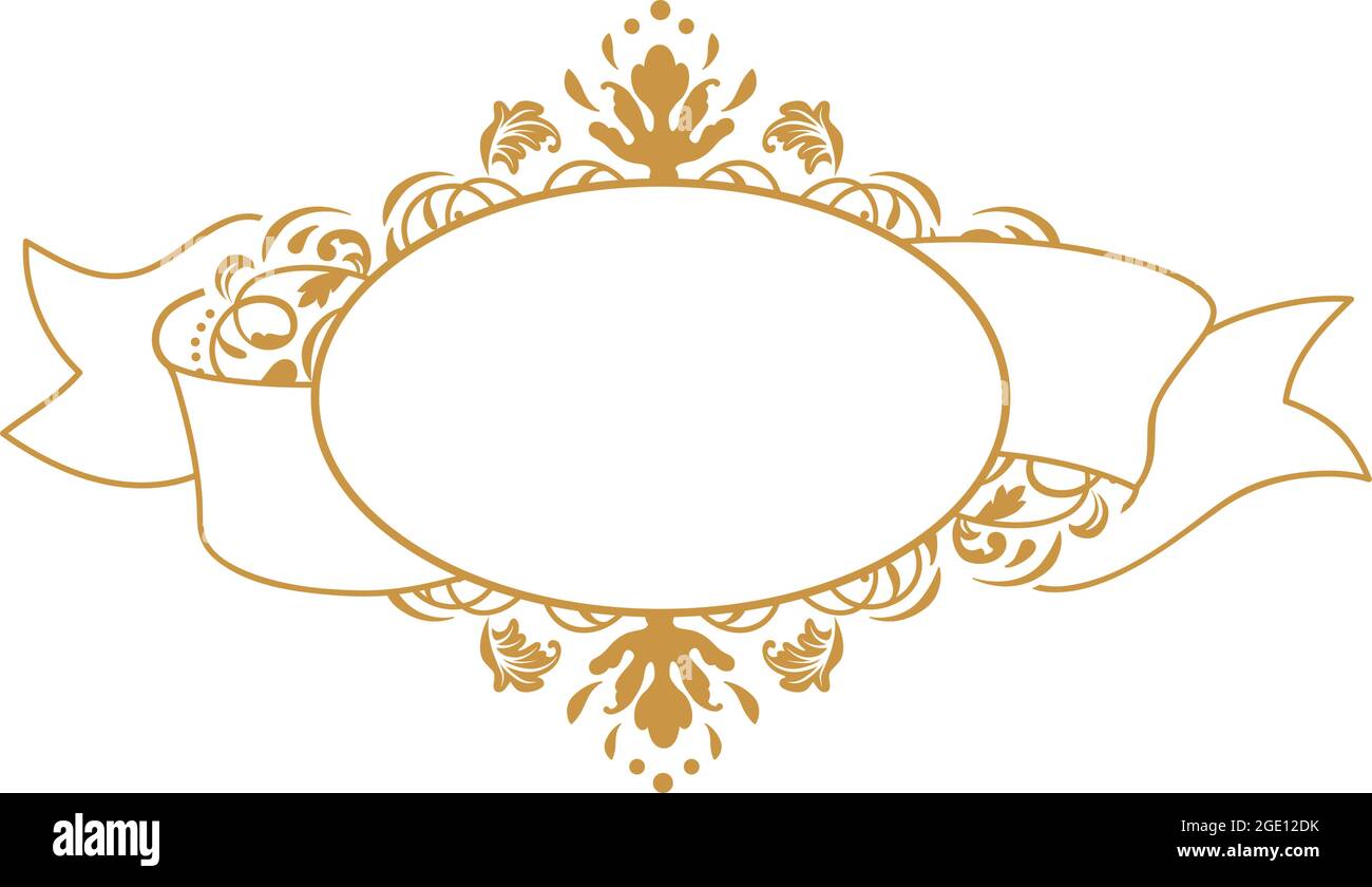 frame with floral ornament Stock Vector Image & Art - Alamy