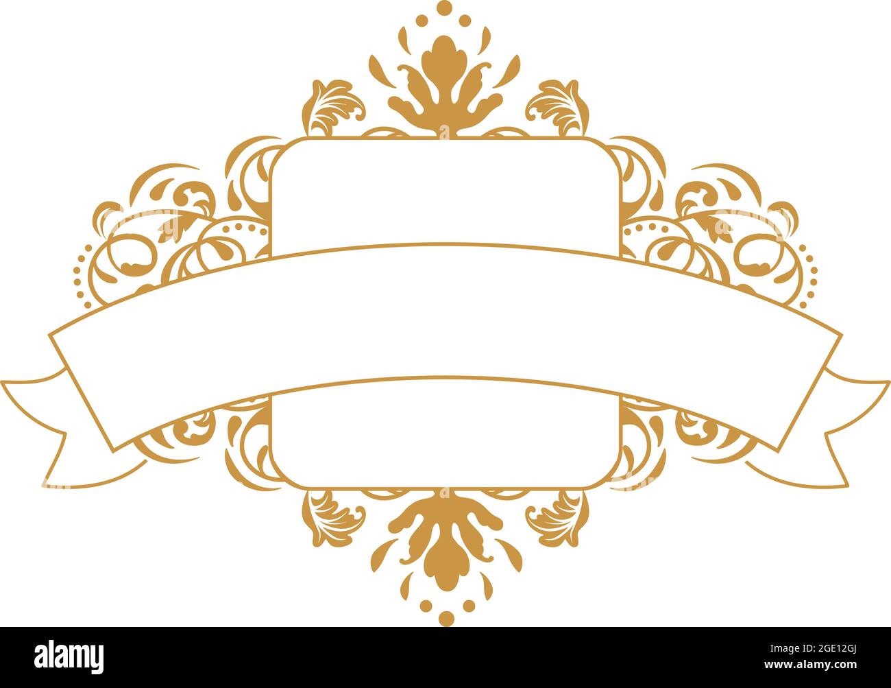 frame with floral ornament Stock Vector Image & Art - Alamy