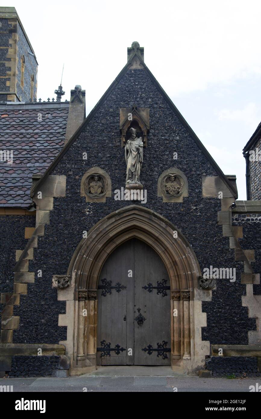 St Augustine's church, designed by Augustus Pugin, West Cliff, Ramsgate
