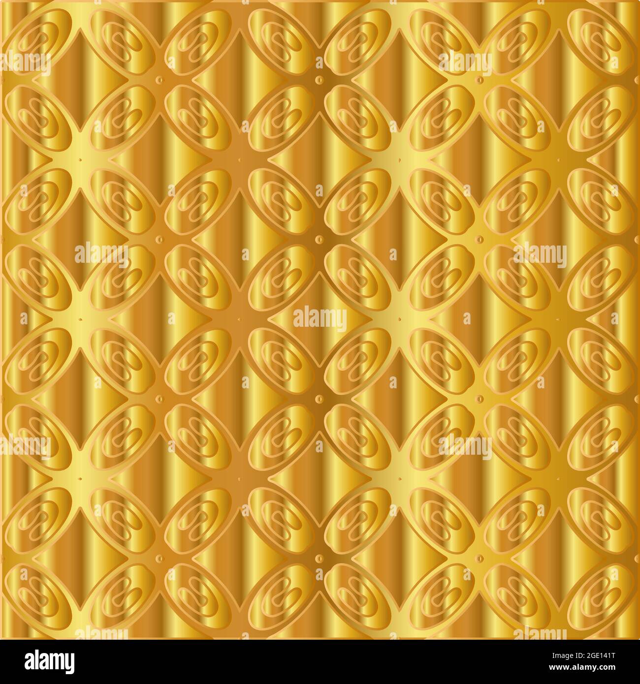 Gold Metal Texture Background Vector Illustration Stock Vector Image ...