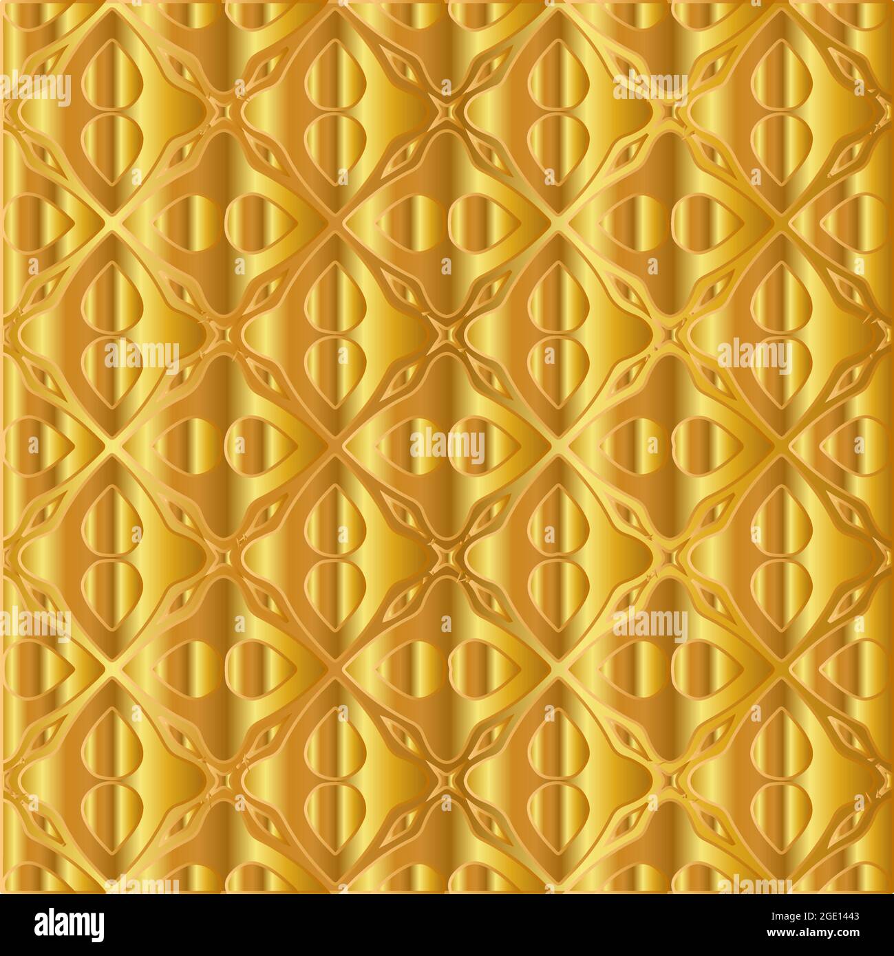 Gold Metal Texture Background Vector Illustration Stock Vector Image ...