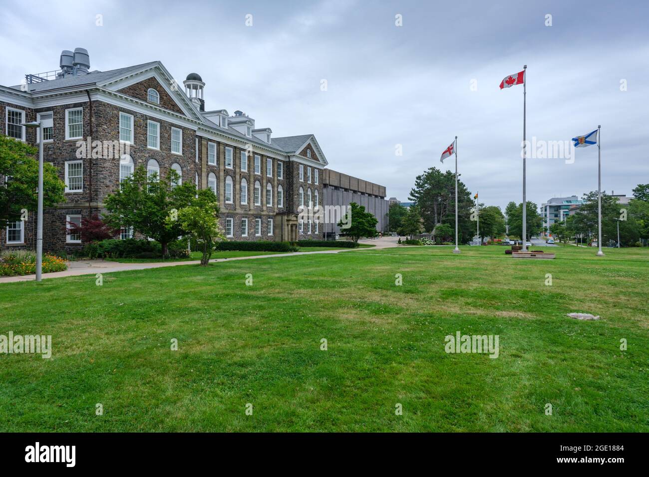 Halifax, Canada 9 August 2021 Dalhousie University building Stock