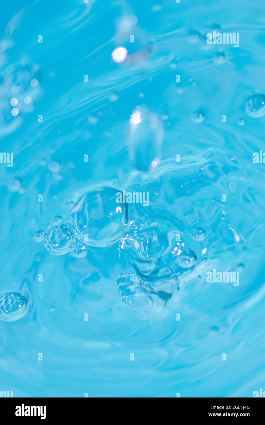 Water drops with copy space, freshness concept, refreshing feelings ...